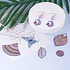Fashewelry 201 Stainless Steel Filigree Pendants STAS-FW0001-06-4