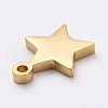 PVD Vacuum Plating 304 Stainless Steel Charms STAS-G215-16-G02-2