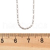 Brass Ball Chain Necklaces KK-P304-03P-5