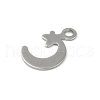 Non-Tarnish 201 Stainless Steel Charms STAS-C108-61P-2