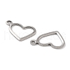 Non-Tarnish 304 Stainless Steel Charms STAS-P227-23P-2