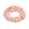 Natural Pink Aventurine Beads Strands G-B074-B05-01-3