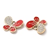 Alloy Enamel Pendants ENAM-M057-02G-02-2