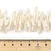 Natural Baroque Keshi Pearl Beads Strands PEAR-B004-03A-02B-5