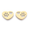 Ion Plating(IP)  201 Stainless Steel Pendants STAS-R111-JA664G-1