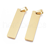 Ion Plating(IP) 304 Stainless Steel Pendants STAS-F241-01A-G-1