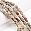 Natural Shoushan Stone Beads Strands G-N346-01B-07-1
