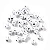 Opaque Acrylic Beads OACR-D282-06T-1