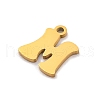 201 Stainless Steel Charms STAS-U016-01G-M-2