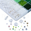 DIY 24 Style Acrylic & ABS Beads Jewelry Making Finding Kit DIY-NB0012-02E-2