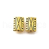 Tibetan Style Alloy Beads TIBE-L008-09AG-1