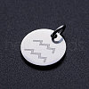 Non-Tarnish 201 Stainless Steel Charms STAS-T049-T643-11P-2