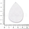 Printed Opaque Acrylic Pendants FIND-K017-16E-3