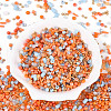 Electroplate Glass Seed Beads GLAA-SZC0007-08-1