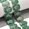 Natural Green Strawberry Quartz Beads Strands G-H078-B12-01-2