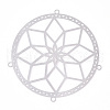 304 Stainless Steel Flower Multi-Strand Links STAS-N103-201P-1