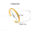Vintage European and American Stainless Steel Cuff Bangles WV1773-3-3