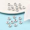 Brass Rhinestone Spacer Beads RB-A014-Z6mm-01S-NF-4