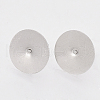 Tarnish Resistant 304 Stainless Steel Stud Earring Findings STAS-S079-04-2