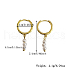 Elegant S925 Sterling Silver Hoop Earrings WJ2570-1-2