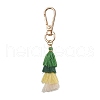Christmas Theme Christmas Tree Polyester Cotton Tassel Pendant Decorations HJEW-JM02168-1