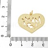 Brass Pendants KK-P293-36G-3