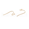 316 Surgical Stainless Steel Earring Hooks STAS-P307-07G-4