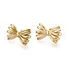 304 Stainless Steel Stud Earrings for Women EJEW-N059-02G-1
