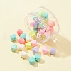 42Pcs Opaque Acrylic Beads SACR-FS0001-15-3