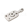 Non-Tarnish 304 Stainless Steel Pendants STAS-S123-03P-03-2