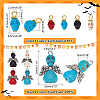  ® Synthetic Turquoise Pendants G-PH0036-02-2