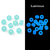 Transparent & Luminous Plastic Beads KY-T025-01-H03-1