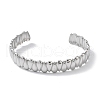 304 Stainless Steel Cuff Bangles for Women BJEW-Z078-13P-2