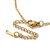 PVD Vacuum Plating 201 Stainless Steel Necklaces NJEW-H033-01G-N-3