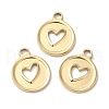 Ion Plating(IP) 316L Surgical Stainless Steel Pendants STAS-H213-67G-3