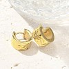 304 Stainless Steel Hoop Earrings for Women EJEW-C096-65G-4