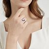 Heart 304 Stainless Steel with Cubic Zirconia Cuff Rings FS-WG2909F-25-3