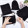 Velvet Packing Pouches Drawstring Bags ABAG-WH0046-30B-3