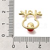 Christmas Theme Alloy Enamel Pendants ENAM-B025-01C-01G-3