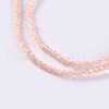 Glass Beads Strands EGLA-E057-02A-04-3
