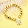 Brass Bracelets BJEW-S158-03G-2