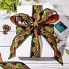 Embroidery Polyester Ribbon SRIB-WH0006-05-7