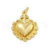 Brass Pendants KK-N254-132A-G-1