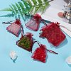 Organza Gift Bags with Drawstring X-OP-R016-7x9cm-03-4