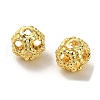 Rack Plating Brass Beads KK-R211-02G-01-2
