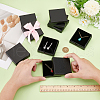 Lichee Textured Cardboard Jewelry Boxes CON-WH0089-100-3