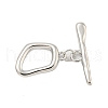 Brass Toggle Clasps KK-A223-29P-1