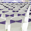 Polyester Stretch Chair Sashes Bows for Wedding Reception AJEW-WH0041-20-5