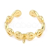 Brass Cuff Finger Ring Settings KK-L219-15A-G-2