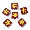 Handmade Lampwork Enamel Beads LAMP-S079-08E-1
